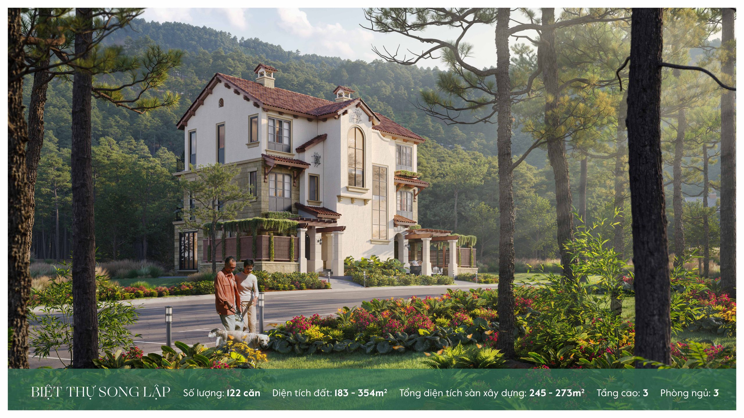 Biệt thự song lập thanh xuan valley